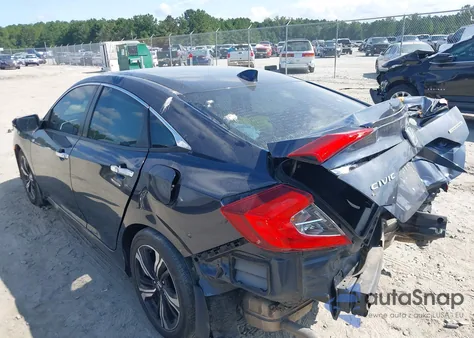 2017 Honda Civic Touring из США, поврежденный, VIN 19XFC1F97HE009455